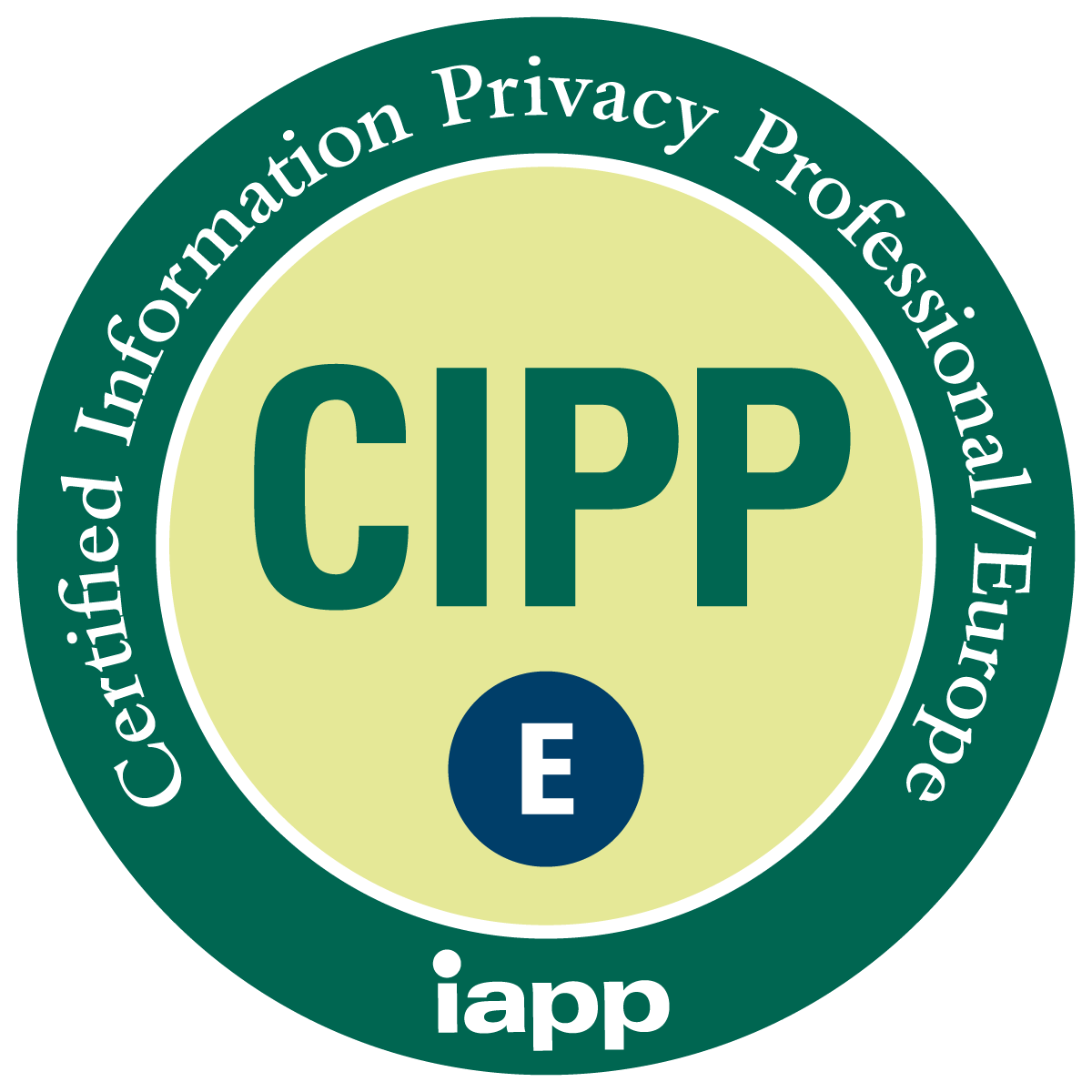 IAPP - CIPP/E - Certified Information Privacy Professional - Europe